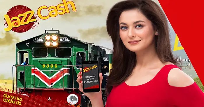 Jazz Cash And Pakistan Railway Online Ticketing System